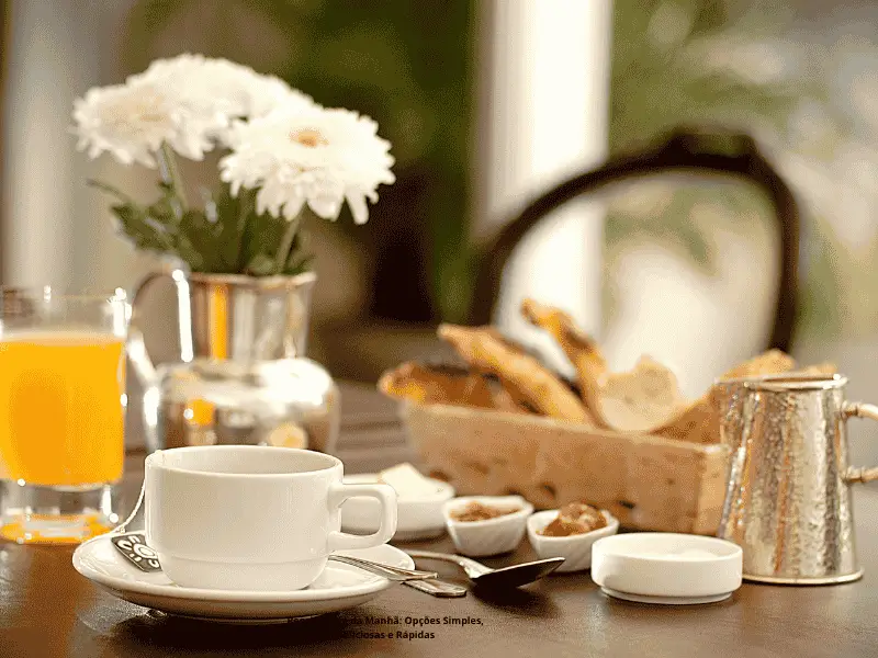 Receita Café da Manhã: Opções Simples, Deliciosas e Rápidas