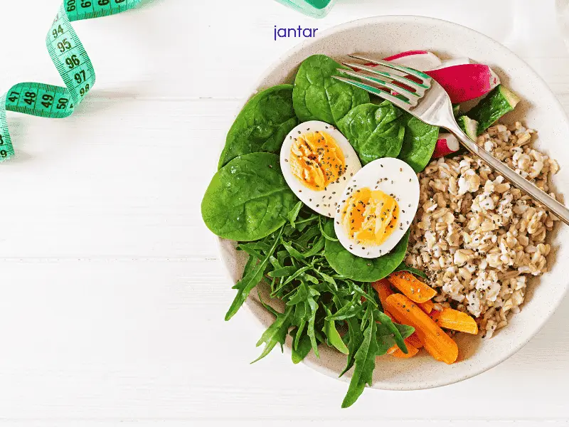 bowl saudável para jantar fitness para noite
